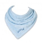 Organic Baby Blue Skibz Teething Bib